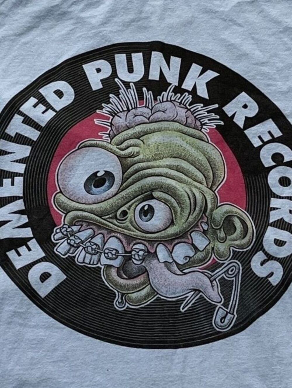Demented Punk Records Preowned Large T-shirt